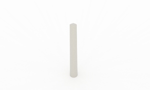 mobilier stradal, bolard, aluminium, beton, odlew aluminiowy
