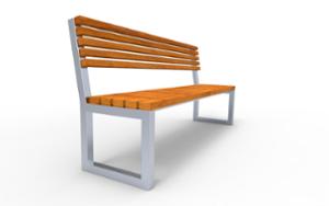 mobilier stradal, sezuturi, scaune din lemn, spatar din lemn, logo