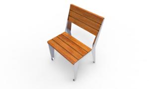 mobilier stradal, scaun, pentru o singura persoana, sezuturi, spatar din lemn, scaune din lemn