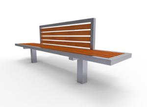 mobilier stradal, sezuturi, scaune din lemn, spatar din lemn