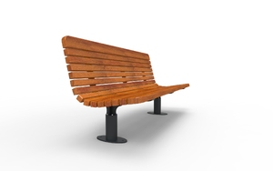 mobilier stradal, sezuturi, scaune din lemn, spatar din lemn