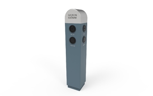 mobilier stradal, altele, bolard, 230v si/sau priza usb, inductie / incarcator qi, wifi statie