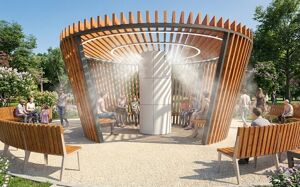 mobilier stradal, altele, pergola, curbat, soniczna tężnia solankowa/ tężnie, masa