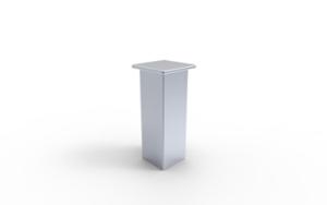 gatumöbler, pollare, stål