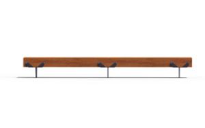 gatumöbler, bänk, sittplatser av trä