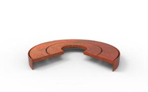 gatumöbler, övrigt, stamskydd, horisontell