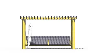 gatumöbler, övrigt, bänk, pergola, armstöd
