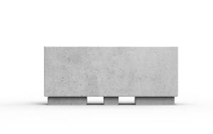 gatumöbler, planteringskärl, betong, slät betong, mobil (pallet jack compatible) (palltruckskompatibel), modulär