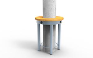 gatumöbler, övrigt, 230v uttag med usb, scandinavian line, wifi station, litet bord, bord