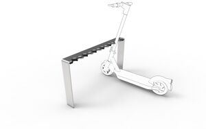 gatumöbler, cykelställ, parking dla hulajnóg