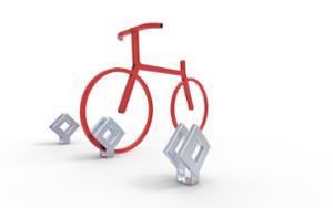 gatumöbler, för hjul, cykelställ