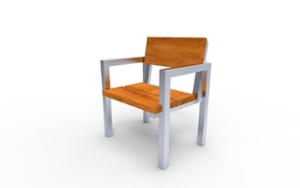 gatumöbler, chair, för en person, bänk, ryggstöd av trä, armstöd, sittplatser av trä